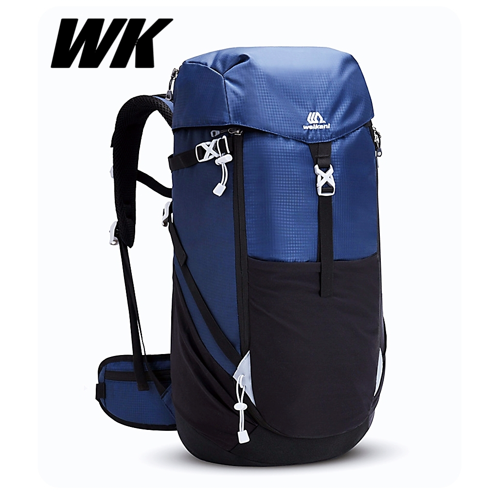 Beg Belakang 50L กระเป๋าเป้สะพายหลังเดินป่ากันน้ํากระเป๋าเป้สะพายหลัง/กระเป๋าเดินทางปีนเขา/กระเป๋าเด