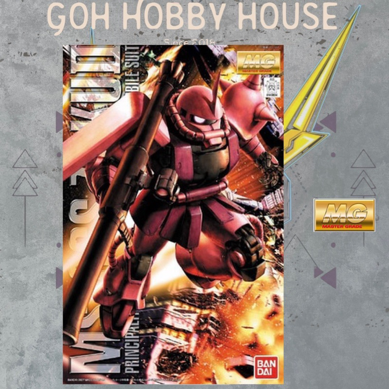 BANDAI MG 1:100 MS-06S CHARs ZAKU II Ver.2.0