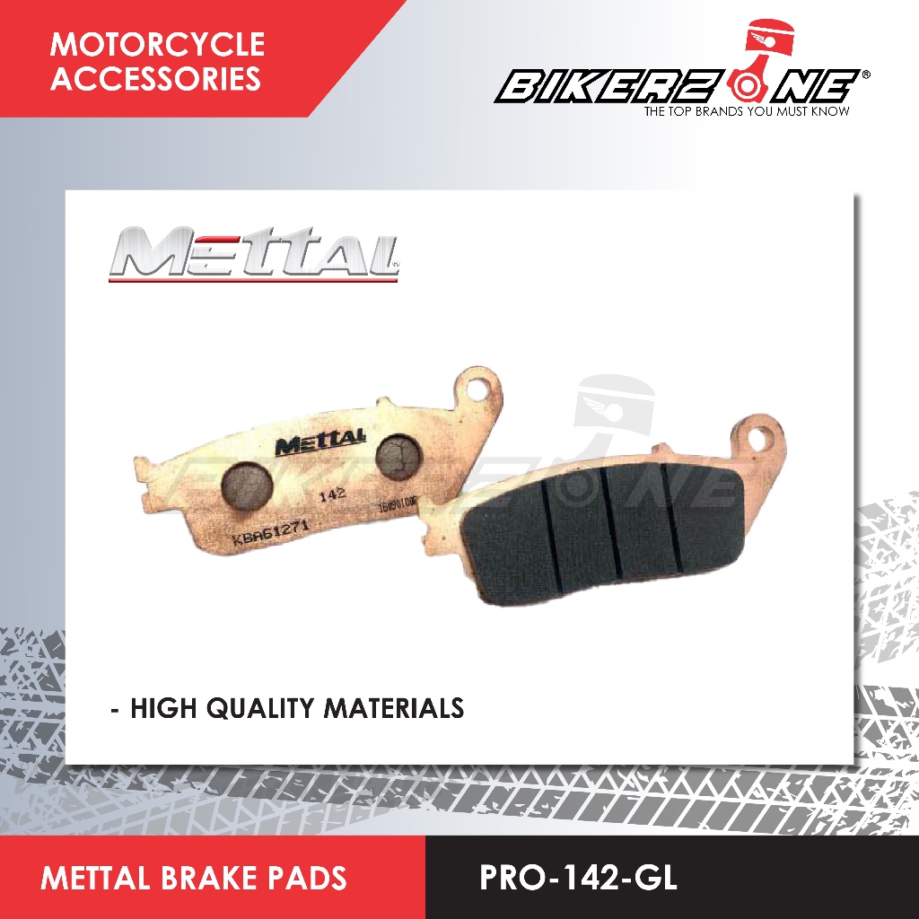 BETTAL PRO-142-GL ผ้าเบรคสําหรับ Benelli, BMW, Honda, Kawasaki, KYMCO, Suzuki motor by Bikerzone Off