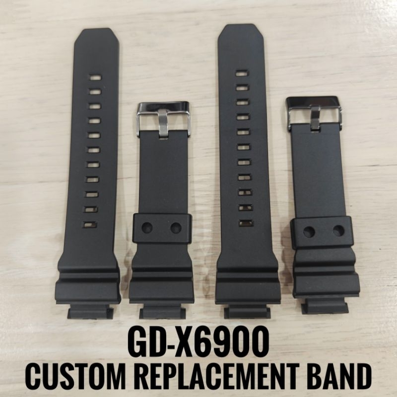 CUSTOM FIT CASIO G-SHOCK GDX-6900 GD-X6900 REPLACEMENT BAND. เครื่องมือฟรี.