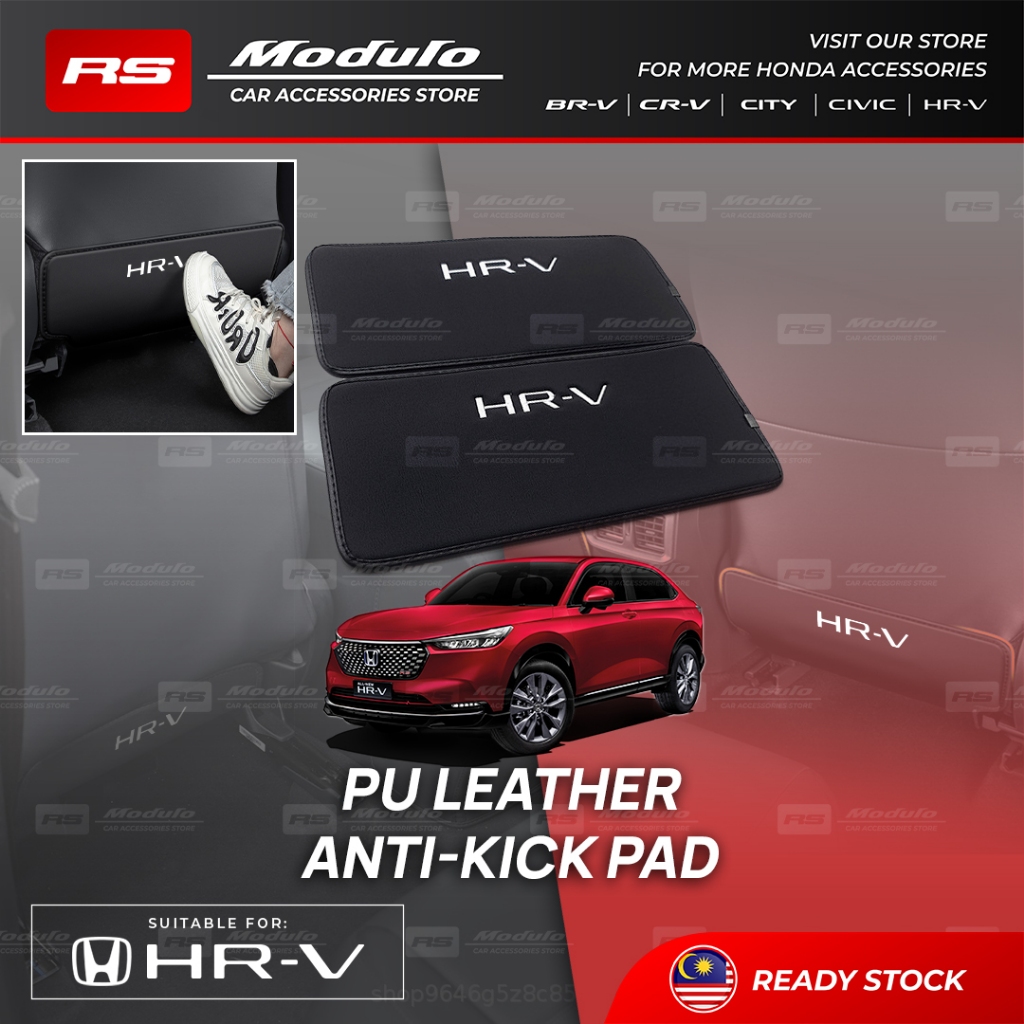 [ANTI Kick PAD] ปลอกหนังหุ้มเบาะรถยนต์ อุปกรณ์เสริม สําหรับ Honda HRV 2022-2024 2023
