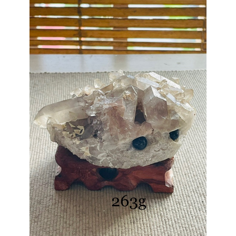 Natural Smoky Quartz Groot Hedgehog 239g/263g