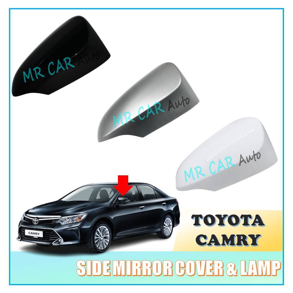 Toyota CAMRY ACV50 AVV50 2014-2020 ฝาครอบกระจกมองข้างและโคมไฟ (OEM)