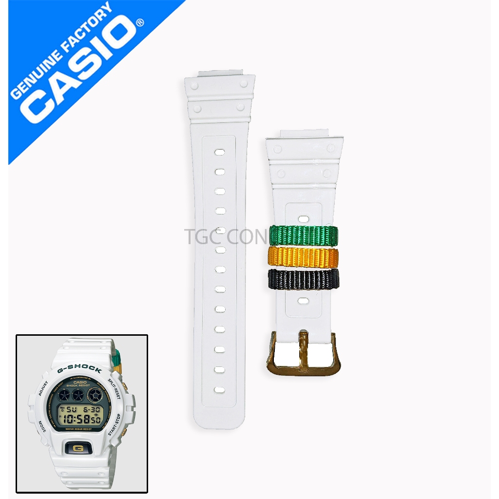 BAND REPLACEMENT PARTS สําหรับ G-SHOCK DW-6900R-7 DW6900R-7 DW-6900 DW-6600 DW-5600 RASTA