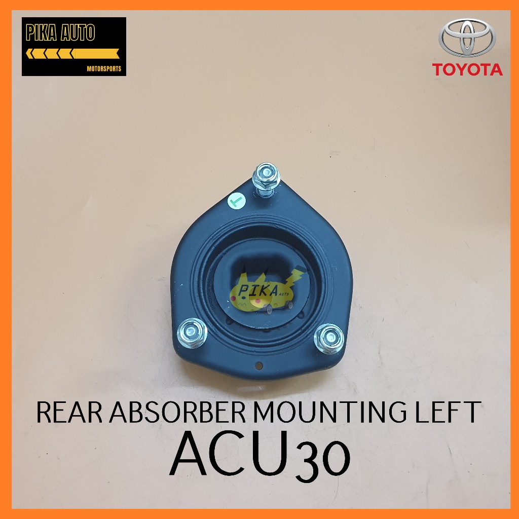 TOYOTA ACU30 ด้านหลัง ABSORBER MOUNTING ซ้าย 48760-48040