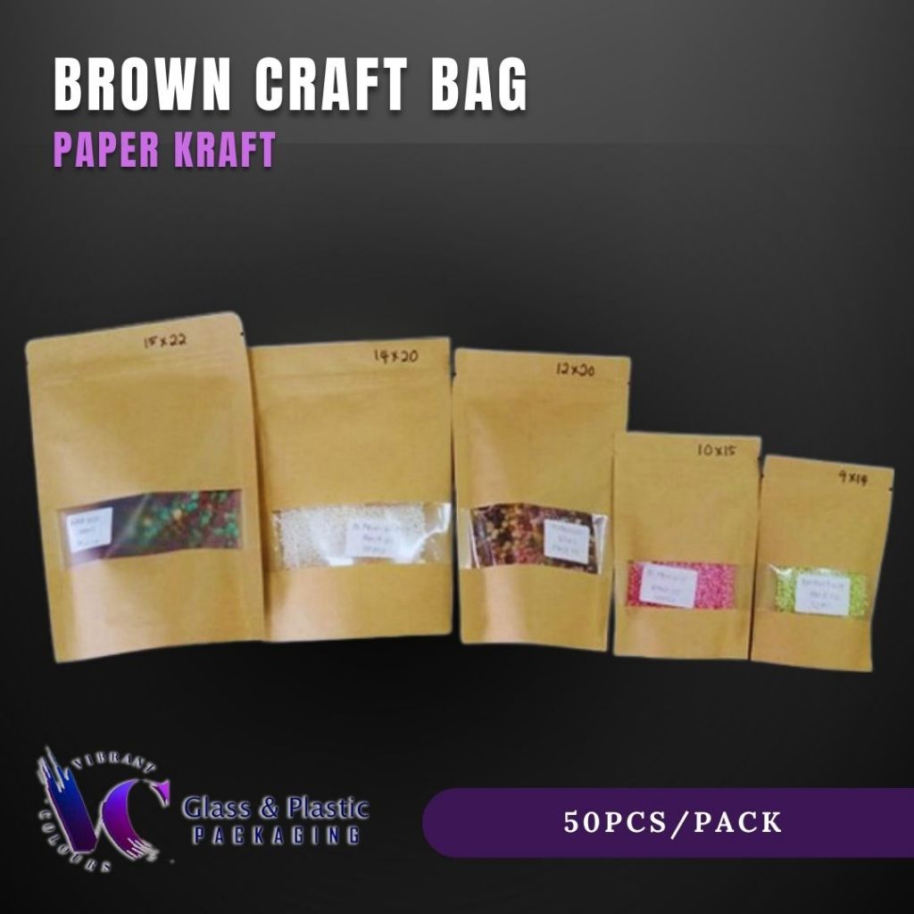 PAPER KRAFT BAG [50PCS] POST TODAY !