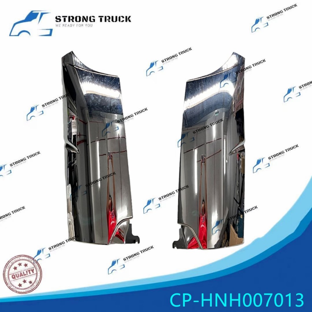 HINO DUTRO XZU650 CORNER PANEL CHROME SET