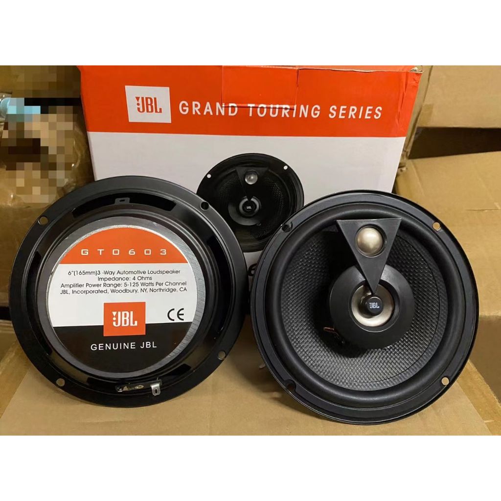 JBLGTO 603 2-WAY (125 WATT) SPEAKER 6 INCH CAR SPEAKER KERETA SPEAKER CAR AUDIO BASS (2 ชิ้น/เซ็ต)