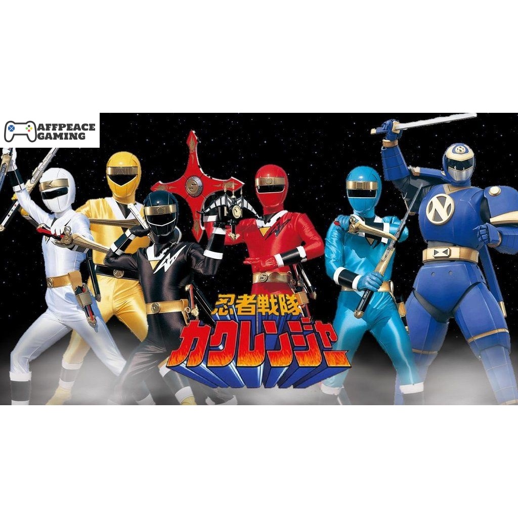 แผ่น dvd Ninja Sentai Kakuranger all episode 1-53