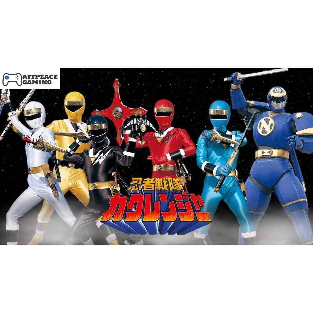 Ninja Sentai Kakuranger ตอนทั้งหมด 1 - 53 - dvd,pendrive