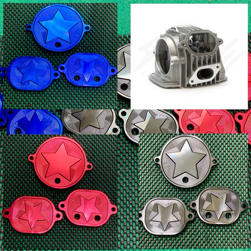ฝาครอบหัว 4V BYPASS WAVE 125 ฝาครอบหัว 4VALVE ALLOY WAVE 125