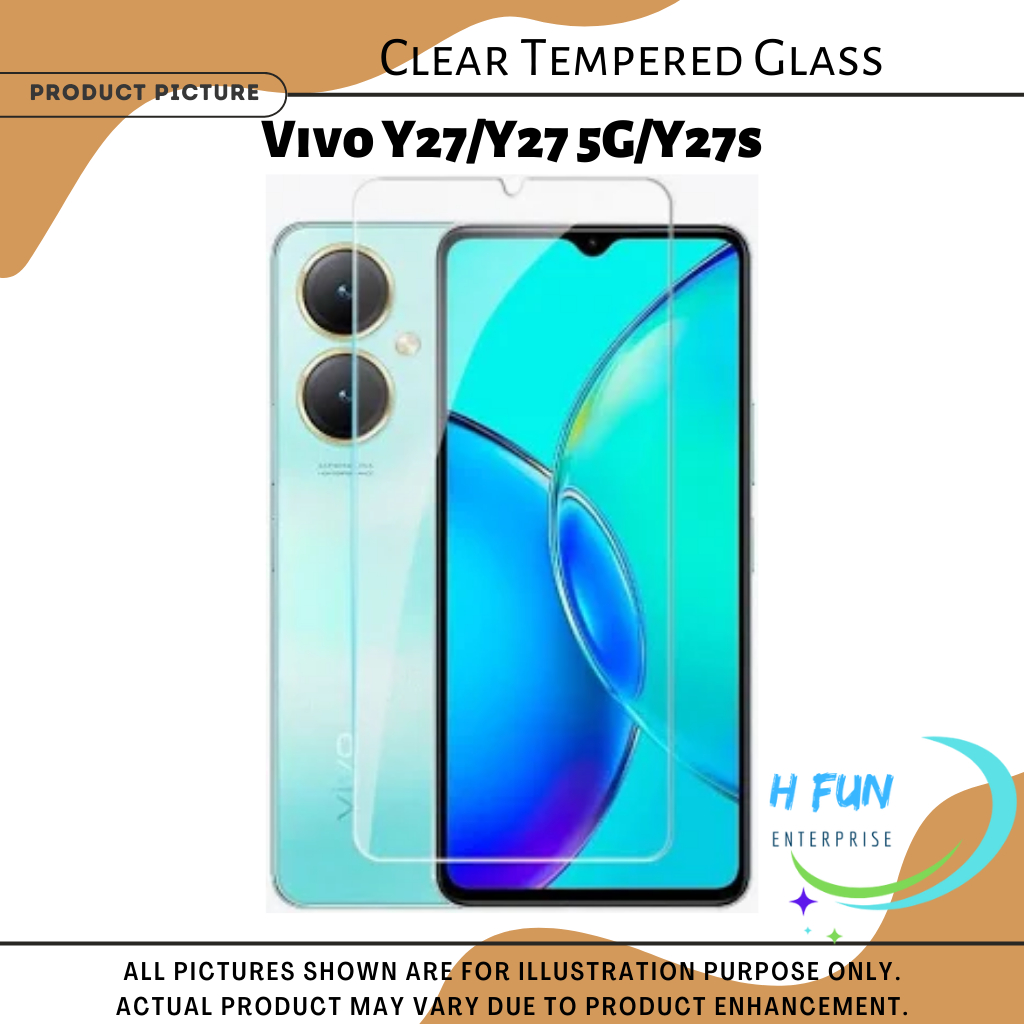 HFE Vivo Y27/Y27 5G/Y27s กระจกเทมเปอร์ปกป้องหน้าจอ