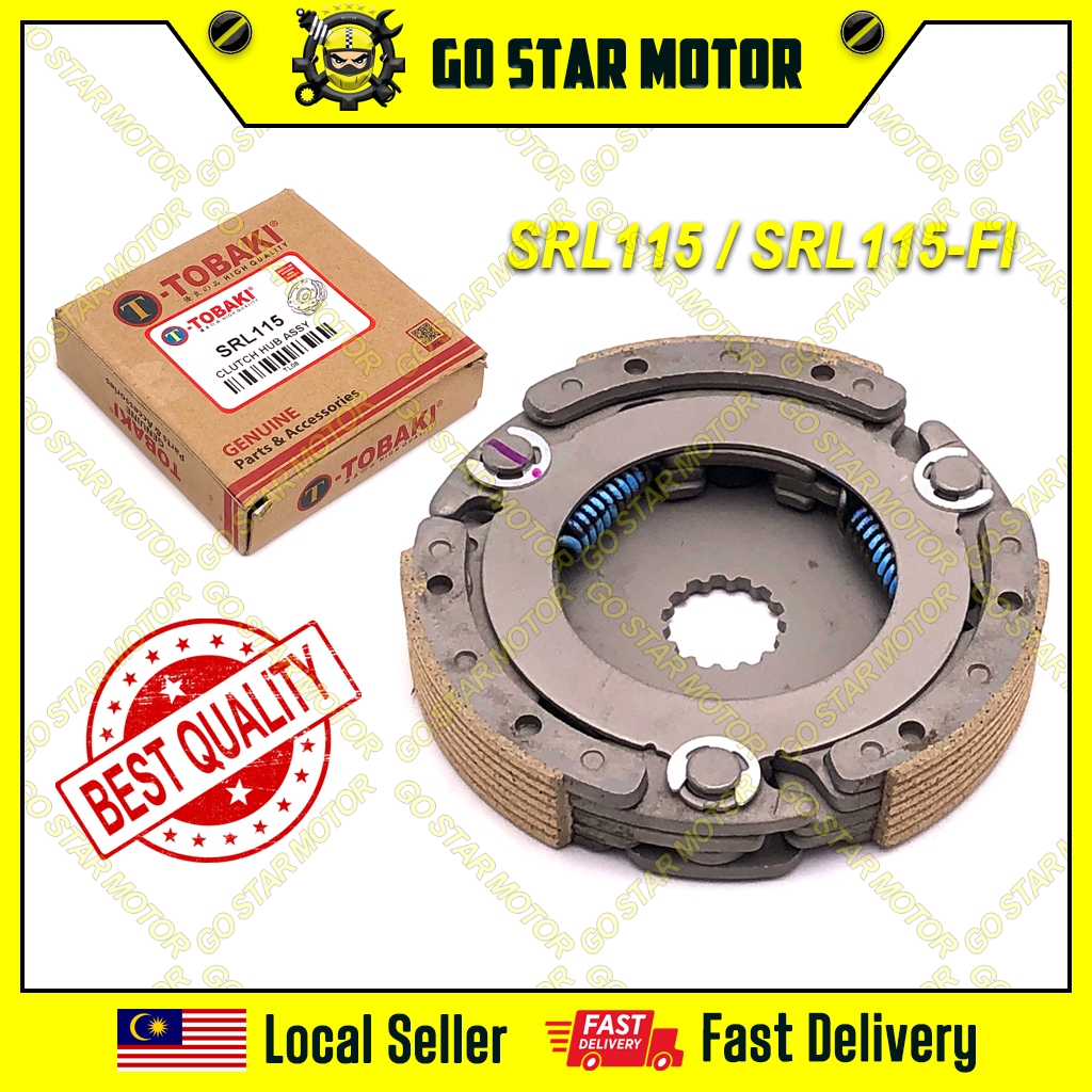 YAMAHA SRL115 SRL115FI LAGENDA115 LAGENDA115FI คลัตช์อัตโนมัติ ดุมล้อ TOBAKI