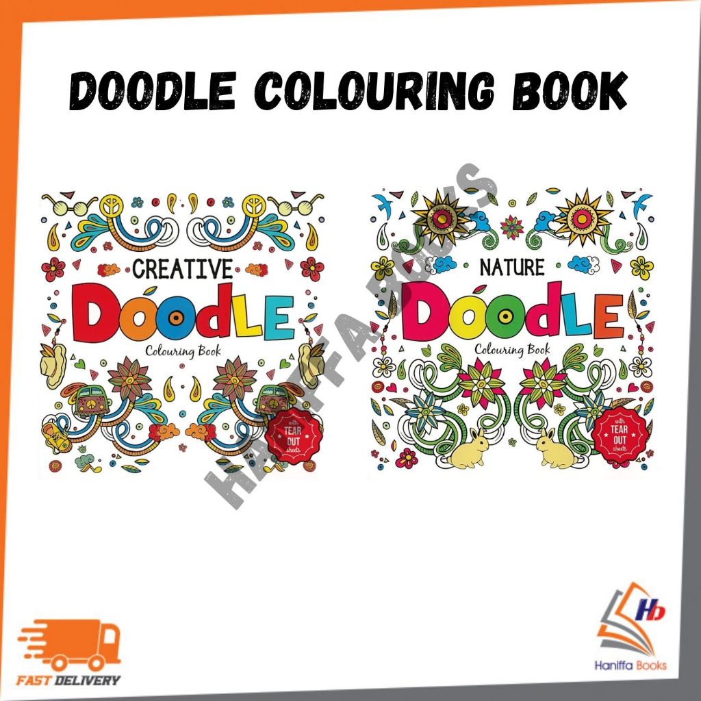 MIND TO MIND : หนังสือระบายสี DOODLE