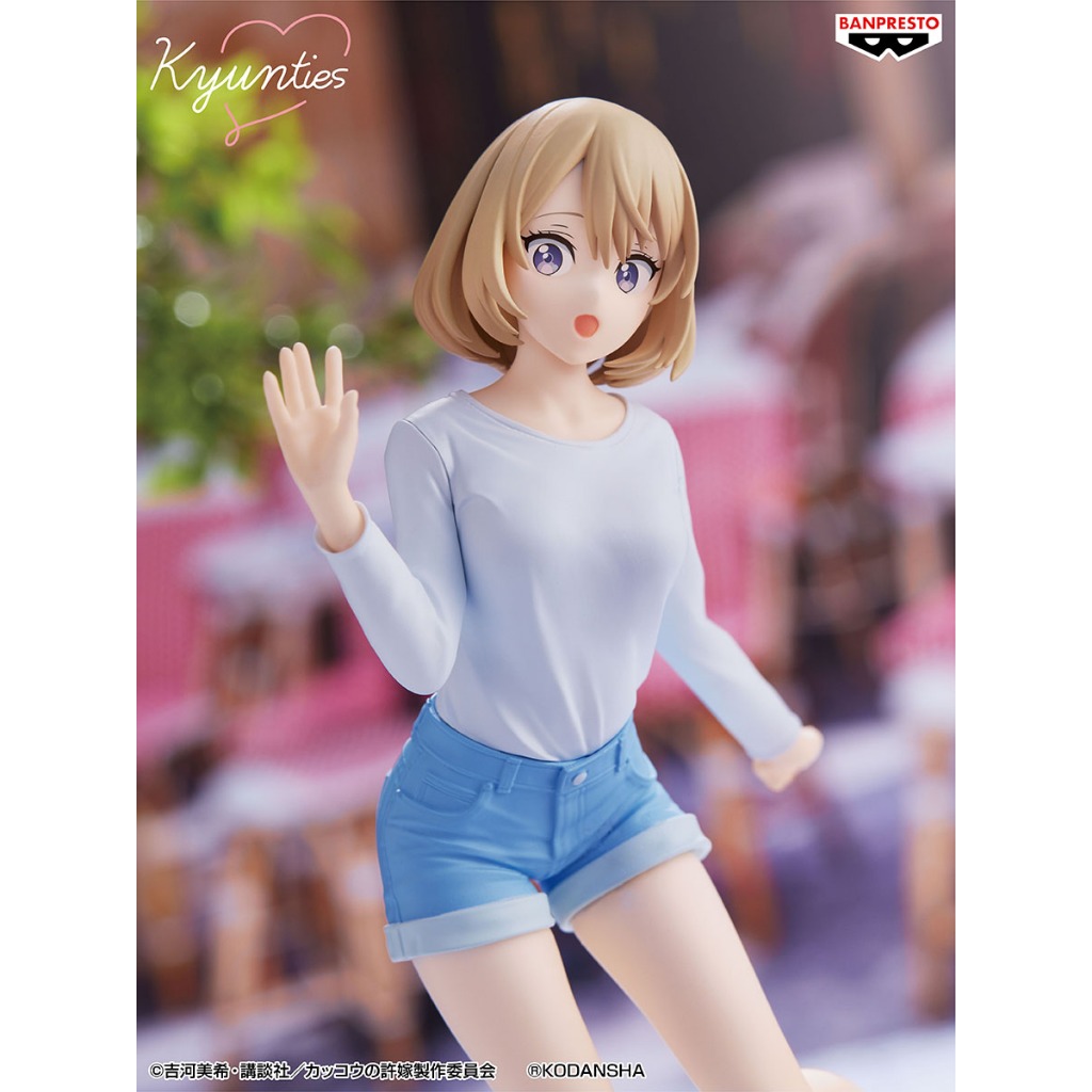 Banpresto Bandai Kyunties คู่นกกาเหว่า Sachi Umino Umino ครอบครัวสไตล์ลําลอง Action Figure