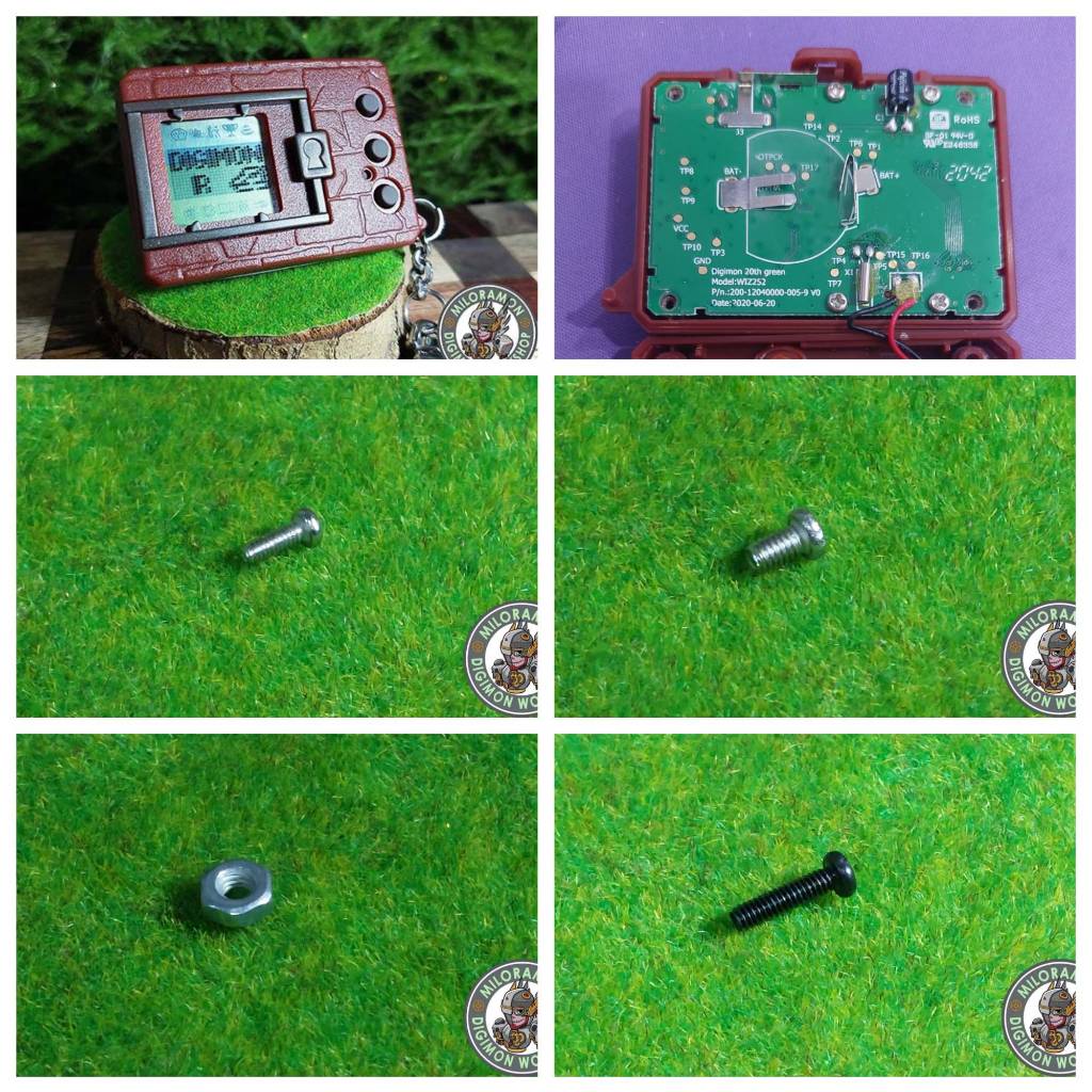 [VPET20THJP][VPETRevival] Digimon Vpet 20th Revival JPN ใหม่ล่าสุด เปลี่ยนและสกรูที่รองรับของ SAME S