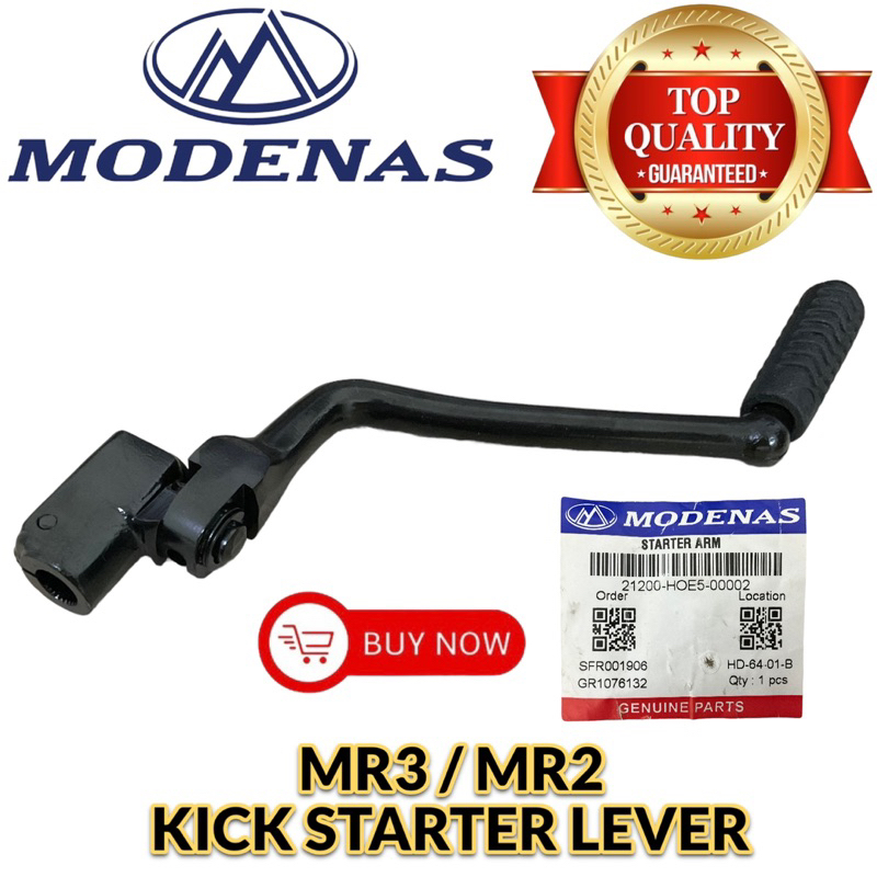 MODENAS MR3 MR2 KICK STARTER LEVER / STARTER PEDAL / แขนสตาร์ท / ANCHOR ENGKOL PEDAL