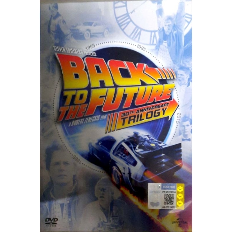 (1985,1989 & 1990) DVD Back To The Future 30th Trilogy