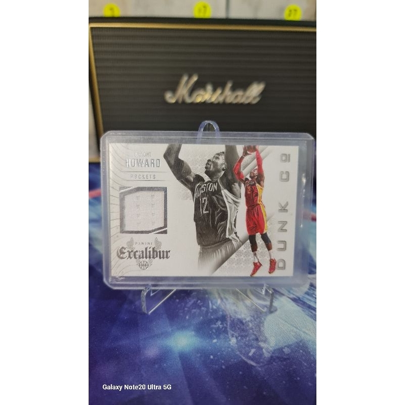 PANINI NBA CARD EXCALIBUR DWIGHT HOWARD PATCH