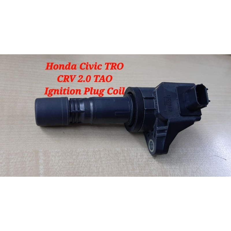 HONDA CIVIC FB TRO, FC TEA/CRV TOA 2.0/HRV T7V 1.8/ACCORD T2A 2.0 IGNITION PLUG COIL 30520- R1A-A-A0