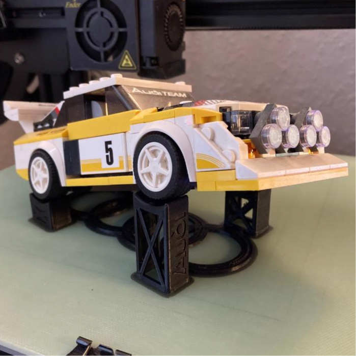 LEGO 76897 AUDI S1 SPORT QUATTRO SHOE RAMP DISPLAY STAND