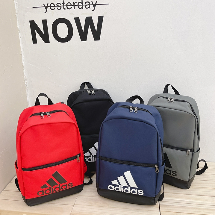 【จัดส่ง 1 วัน】adidas bag /beg sekolah /beg Camping /Sports bag /backpack Men /backpack women /beg sukan /beg galas