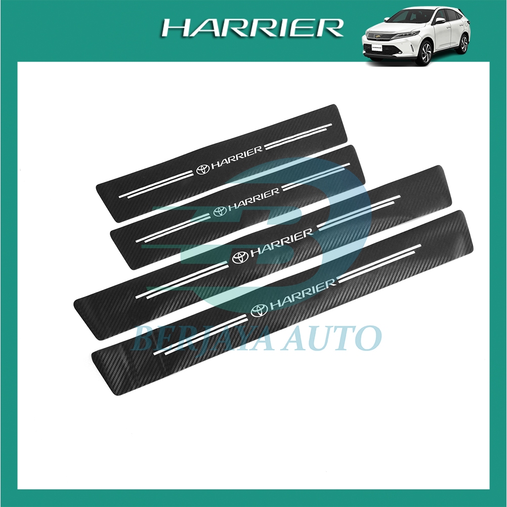 Toyota Harrier ZSU60 ZSU60 XU60 ประตูสติกเกอร์ Carbon Protector (2013 - 2020) รถอุปกรณ์เสริม Berjaya