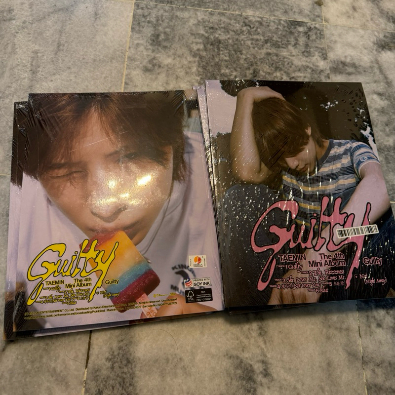 SHINEE TAEMIN GUILTY PHOTOBOOK VERSION SEALED ALBUM