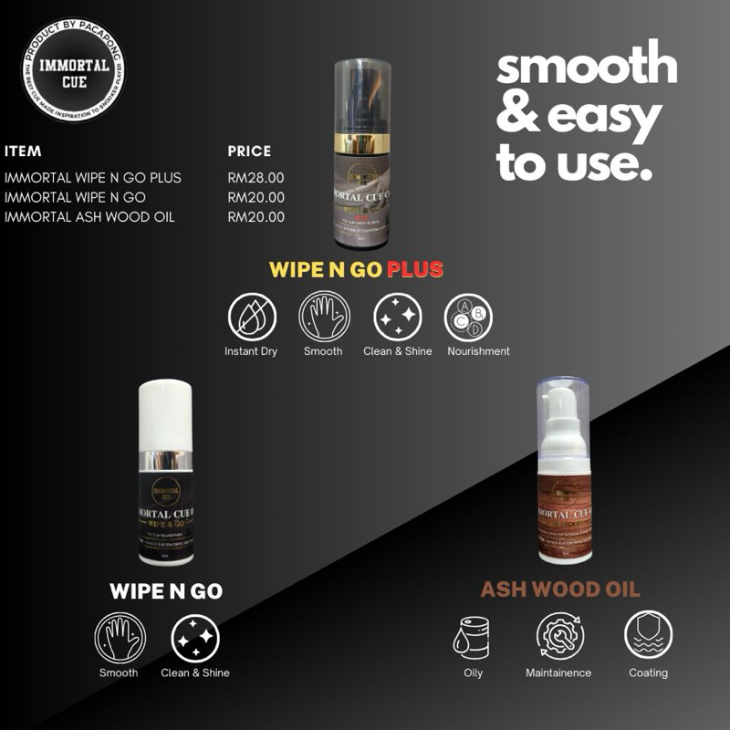 SNOBOKER CUE OIL - นําเข้า (ขวดต่อ)