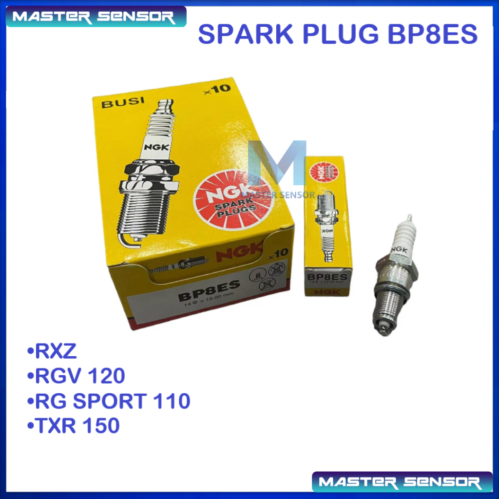 หัวเทียน NGK BP8ES - RXZ-RGV 120-RG SPORT 110-TXR 150