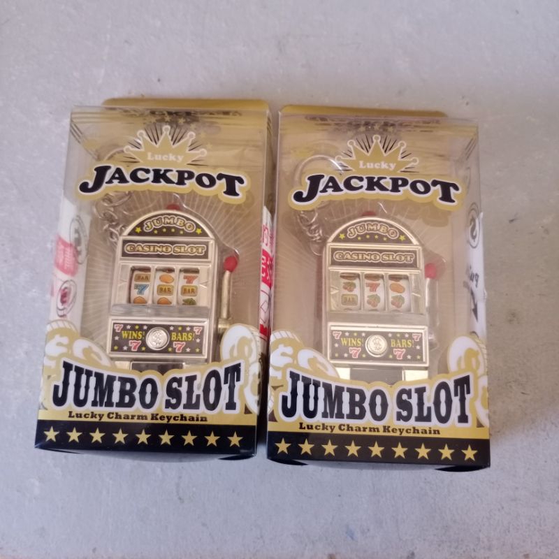 พวงกุญแจสล็อตจัมโบ้ Lucky jackpot
