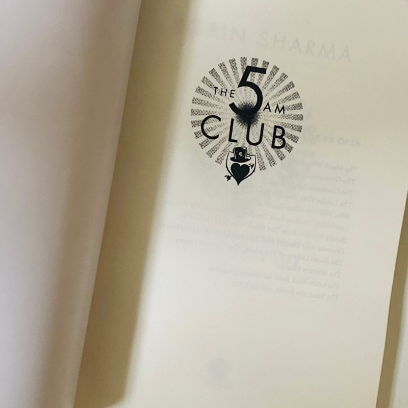 The 5am Club โดย Robin S. ชาร์มา ENGKL ราคา ถูกที่สุด ดีลบีเคเค แกลเลอรีภาพที่ 4