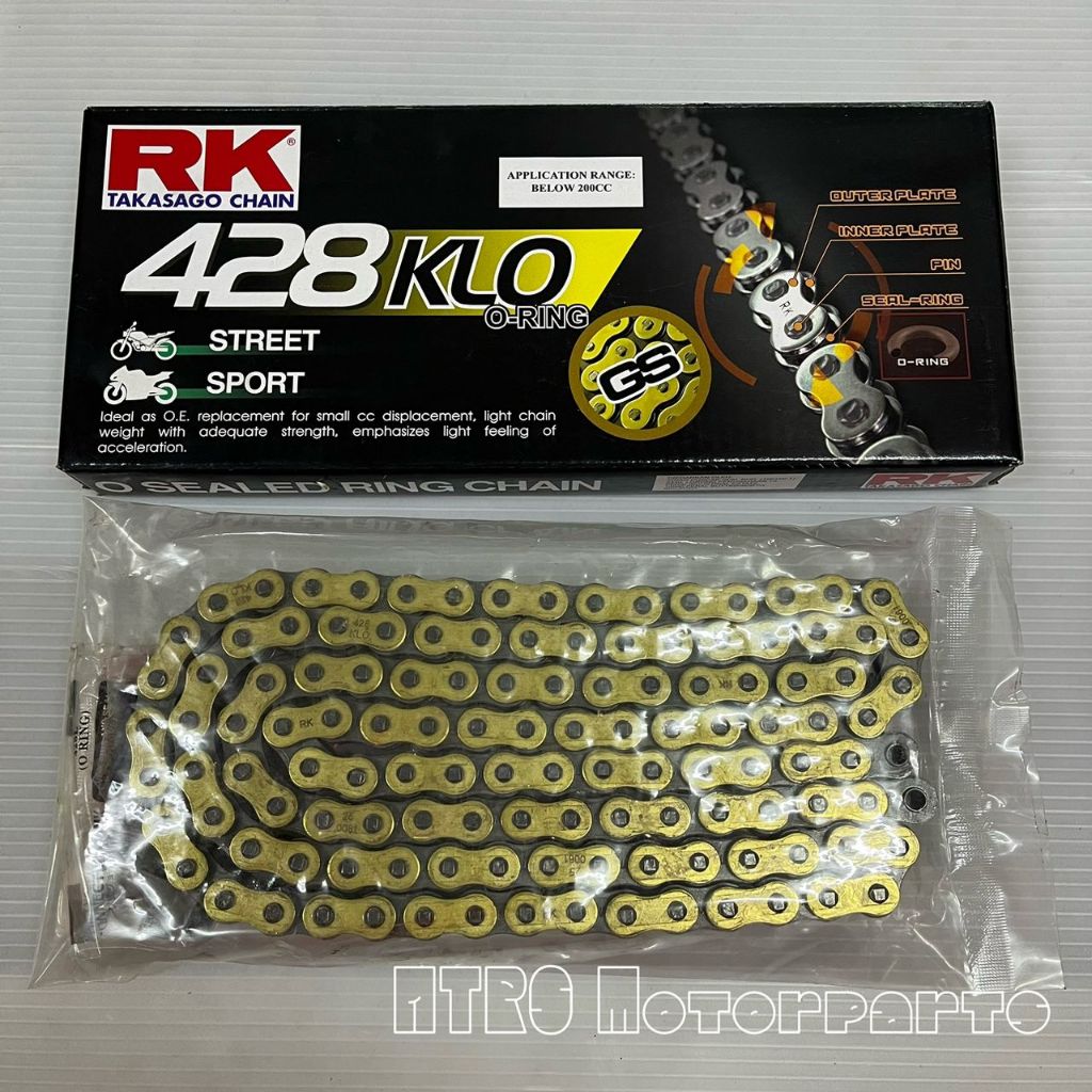 RK Oring 428 โซ่ทอง*