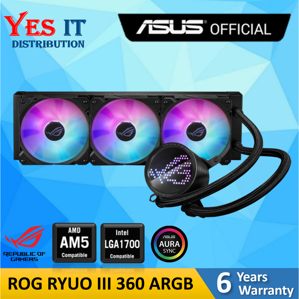 ASUS RYUJIN III 360/ TUF GAMING LC ARGB 240/ROG RYUO III 360 ARGB/LC 360 AIO LIQUID/LC III 360/ROG R