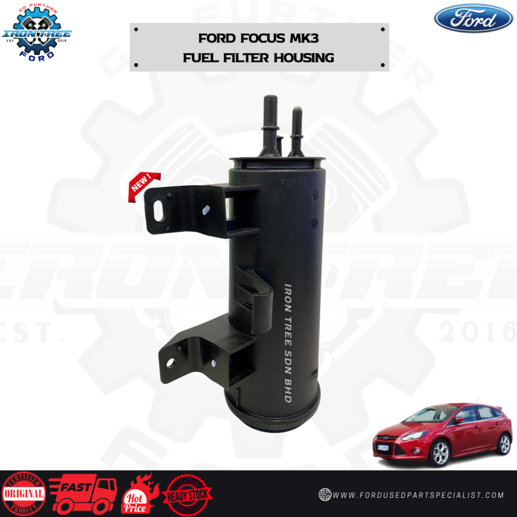ที่อยู่อาศัยกรองน้ํามันเชื้อเพลิง Ford Focus MK3 >BV61-9E857-CC<(ใหม่)