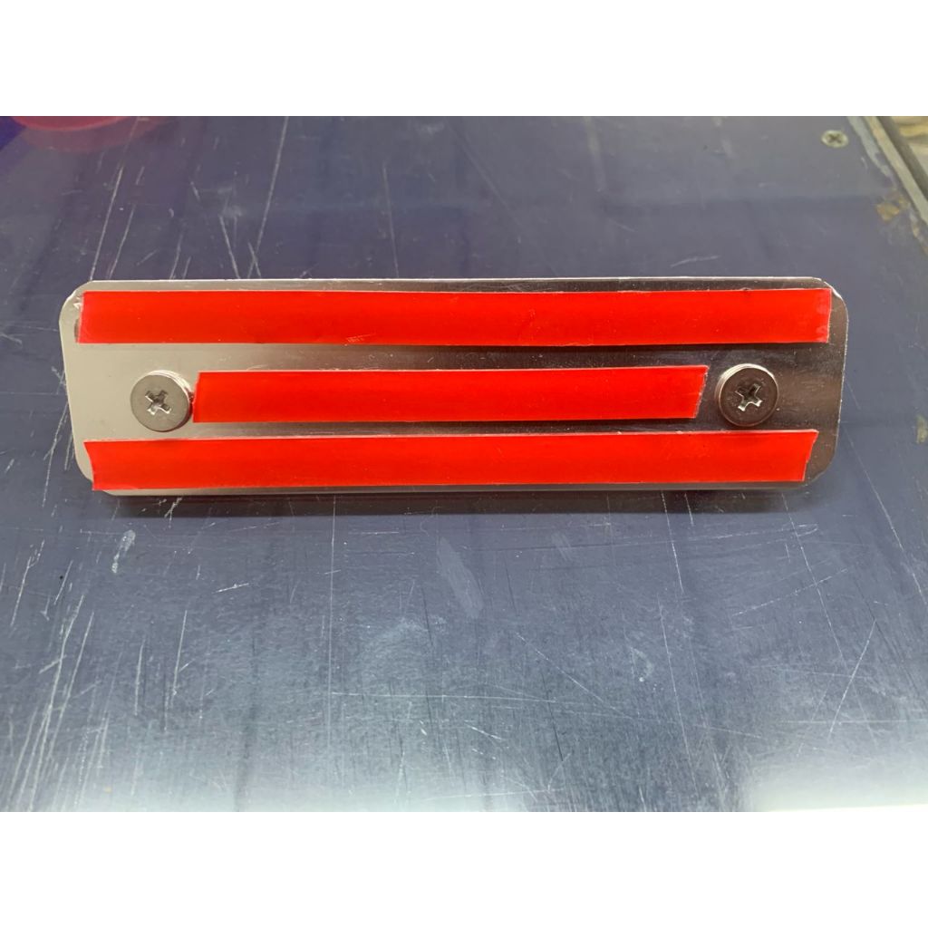 Motor Nombor Plate Bracket Aluminium & Acrylic 2mm