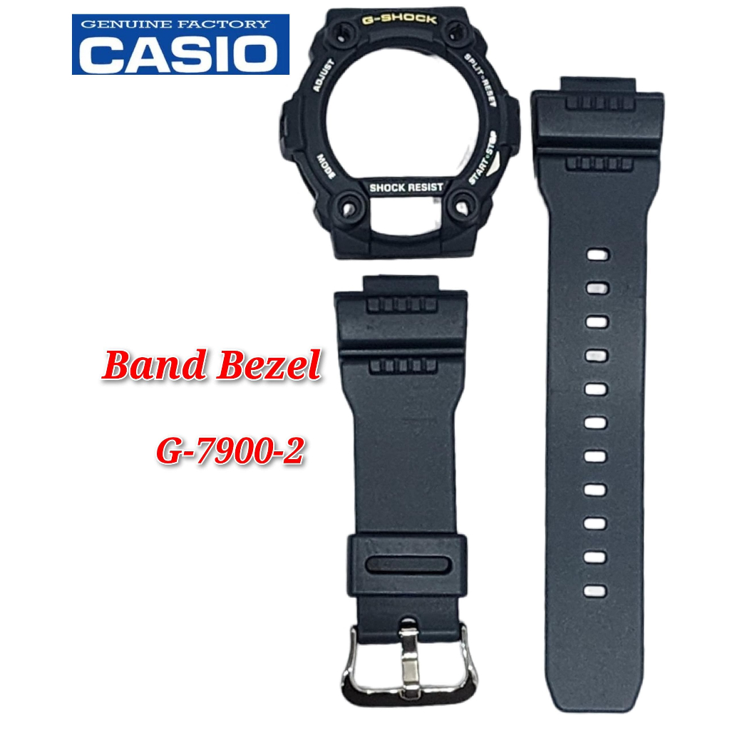 อะไหล่สายนาฬิกาข้อมือ Casio G-Shock G-7900-2 แบบเปลี่ยน