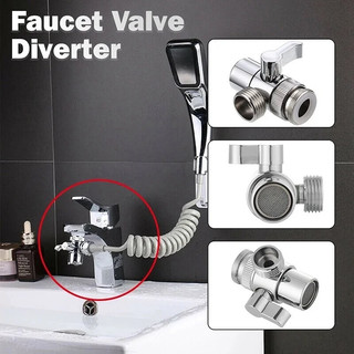 BATHKITCHZ G1/2'' Faucet Shower Adapter M22/M24 Switch Faucet Adapter Faucet Valve Diverter Water Tap Basin Water Taps