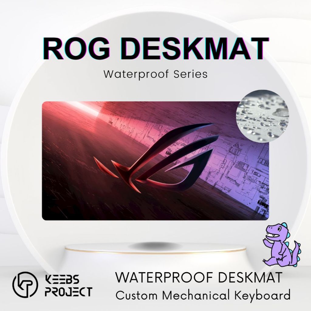 ROG Premium Gaming Deskmat WATERPROOF (900mm x 400mm x 3mm) แผ่นรองเมาส์/แผ่นรองเมาส์