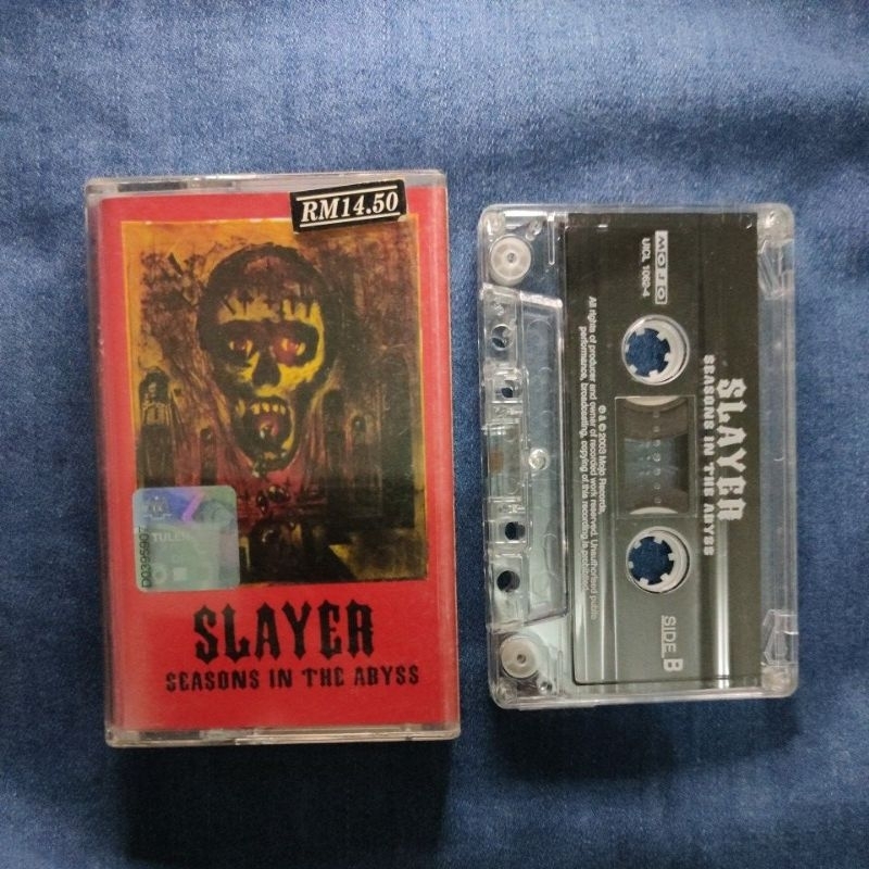 Slayer - Seasons In The Abyss Cassette / Kaset
