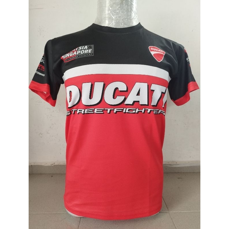 เสื้อยืด Jersey Ducati fans Singgapura Limited edition