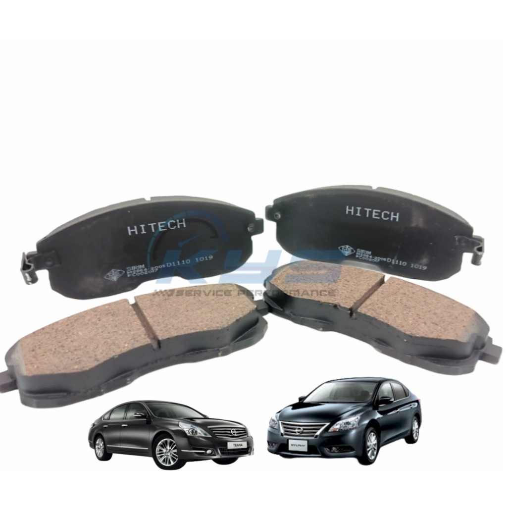 ผ้าเบรคดิสก์เบรกหน้า Clearance D1110M-M NISSAN SYLPHY B17 1.8 (2012-2012-PRESENT), TEANA J32 2.0 2.5