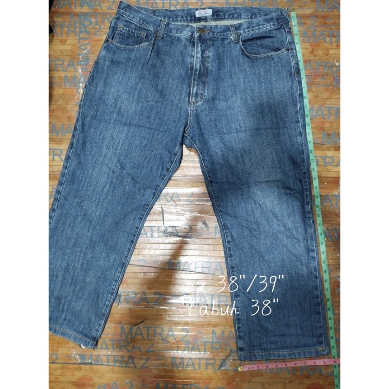 กางเกงยีนส์ Hanes North Carolina usa Sz 38"39"