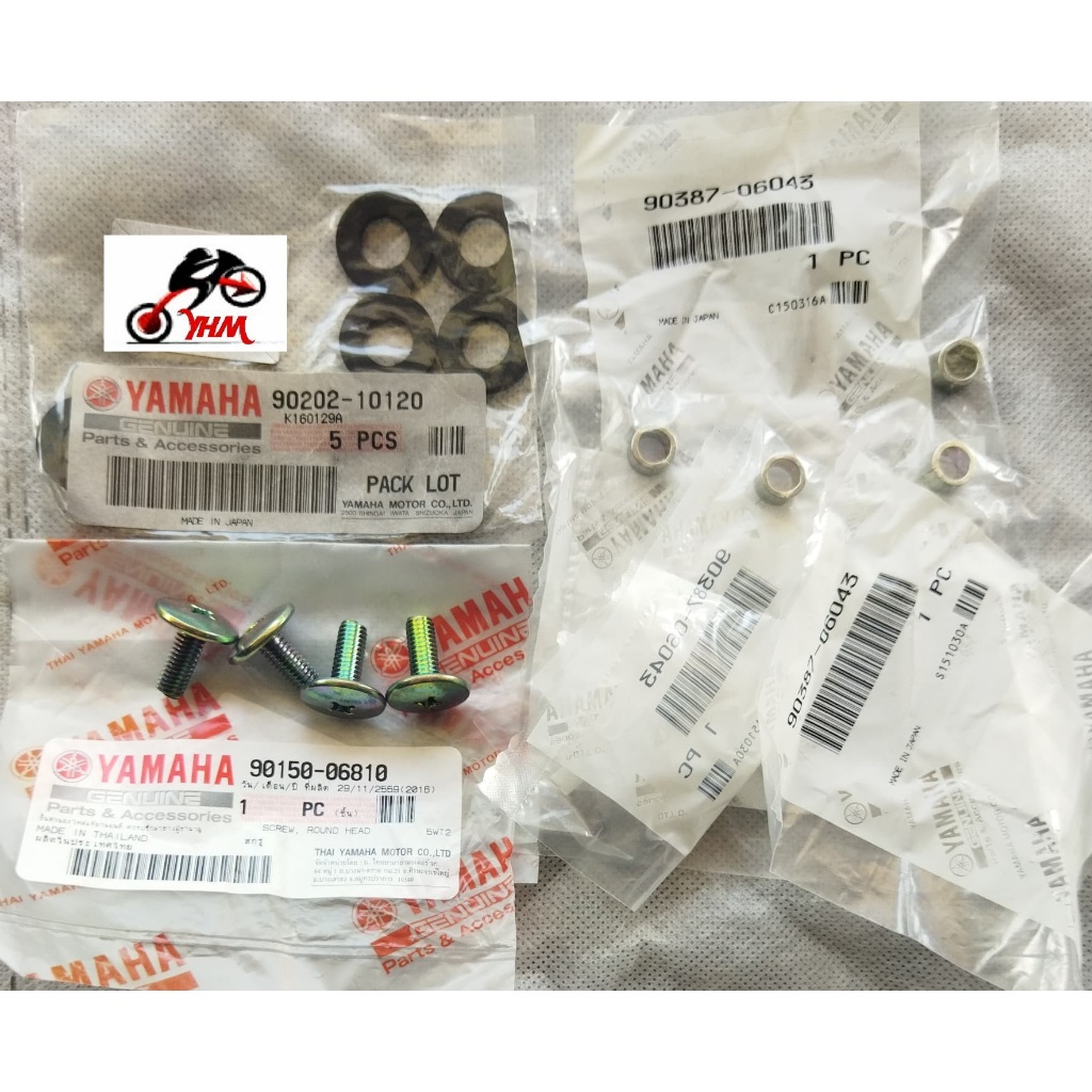 RXZ skru bajak/sampan pajak ชุดสกรูฝาครอบล่าง HLY