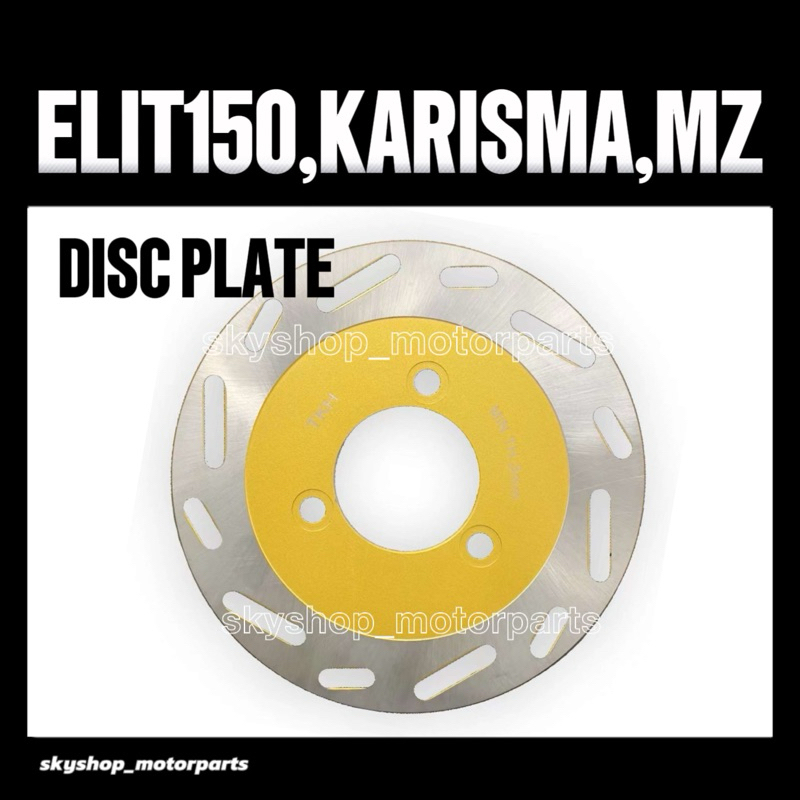 ELIT150 / KARISMA / MZ125 จานเบรคแผ่นดิสก์ (FRONT) // MODENAS ELIT 150 KARISMA125 MZ MOSKITO DEPAN
