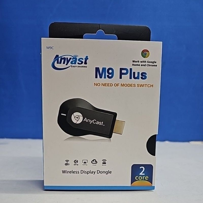4K Anyas M9 Plus Wireless Display Dongle Ram:128 MB Cpu:Corex-A9 1.2 GHz (2 Core)