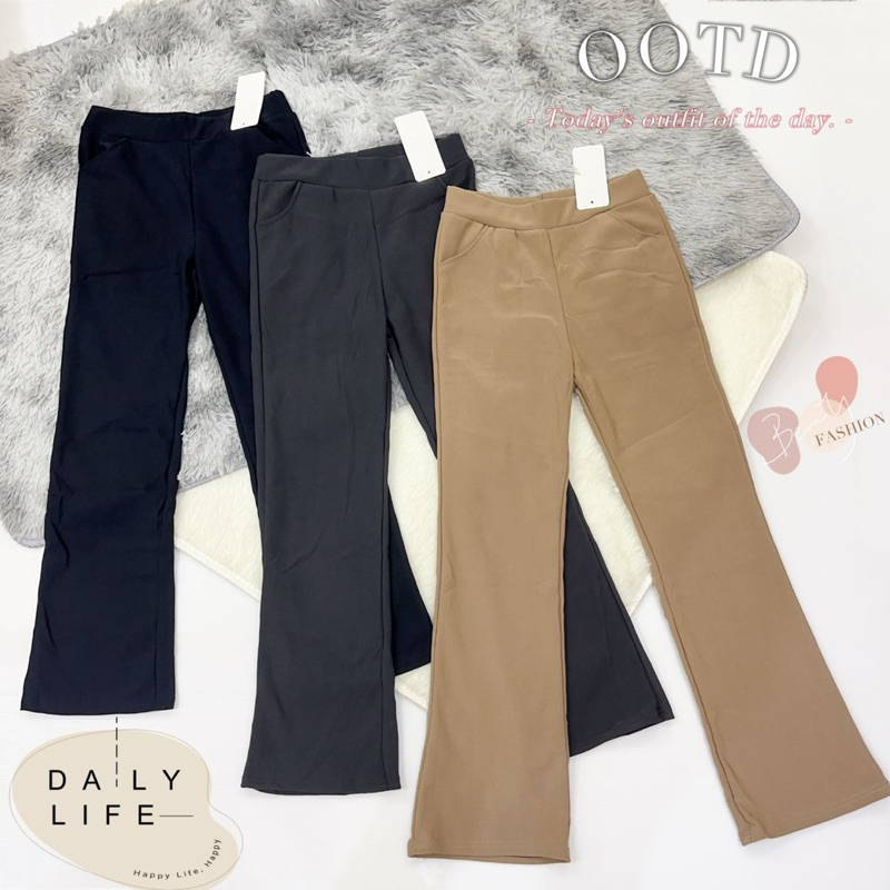 938 Lady Slack Pants Mini Bootcut /Seluar Bootcut Slim Cutting / Seluar Slack Bootcut /Slack Pants