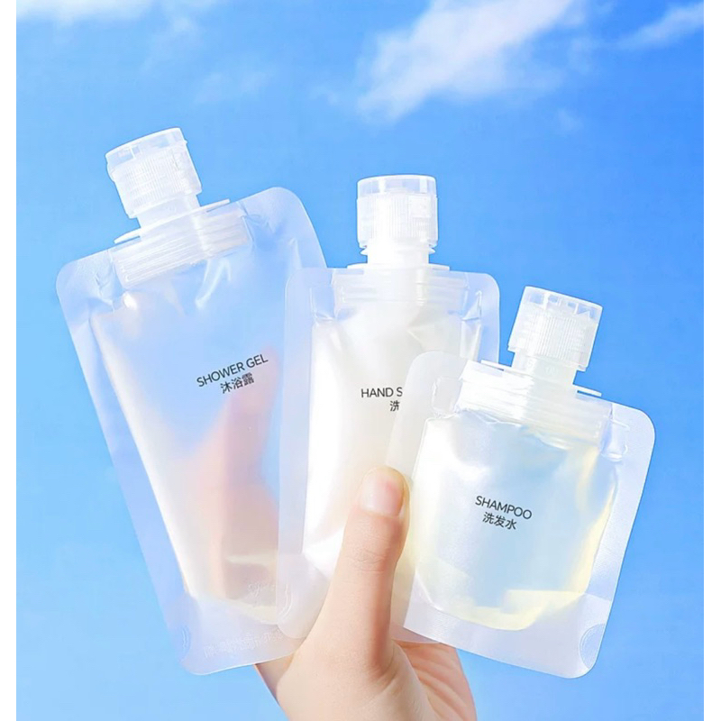 30/50/100ml Travel Container Sub Bag Refillable Transparent Containers