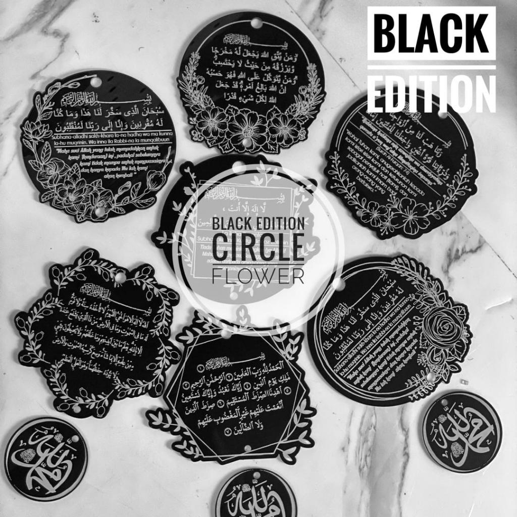จี้รถ Circle Flower (BLACK EDITION)