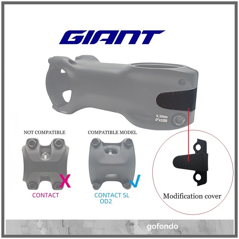 GIANT CONTACT SL OD2 OD1 Stem Modification cover ฝาครอบกันฝุ่น